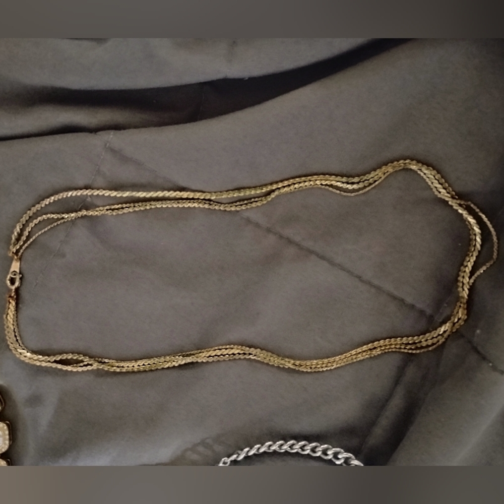 Gold Snake Chain Necklace Jewelry